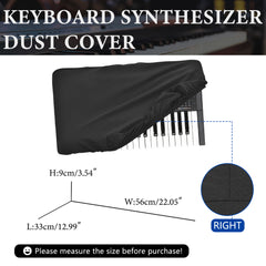 Musiin Keyboard Synthesizer Dust cover compatible with Korg Modwave mk2, Moog Messenger KingKORG NEO, opsix mk II, wavestate mk2,Premium Chinlon Anti-scratch and dustproof, Soft Touch & Fitted design