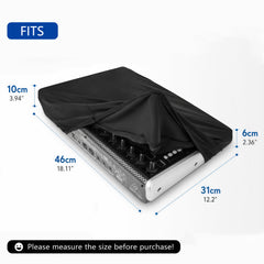 Musiin Audio Mixer Cover Compatible with Behringer X-Touch Premium Chinlon Dust Cover - Provides protection for universal home studio audio mixer midi controller