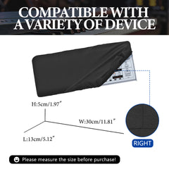 Musiin 25 Keys Piano Keyboard Dust Cover, compatible with Roland K-25m, AKAI MPK Mini MK3, Novation Launchkey Mini MK3,Deluxe Chinlon Dustproof & Anti-scratch, Silky Feel & Tailored Design