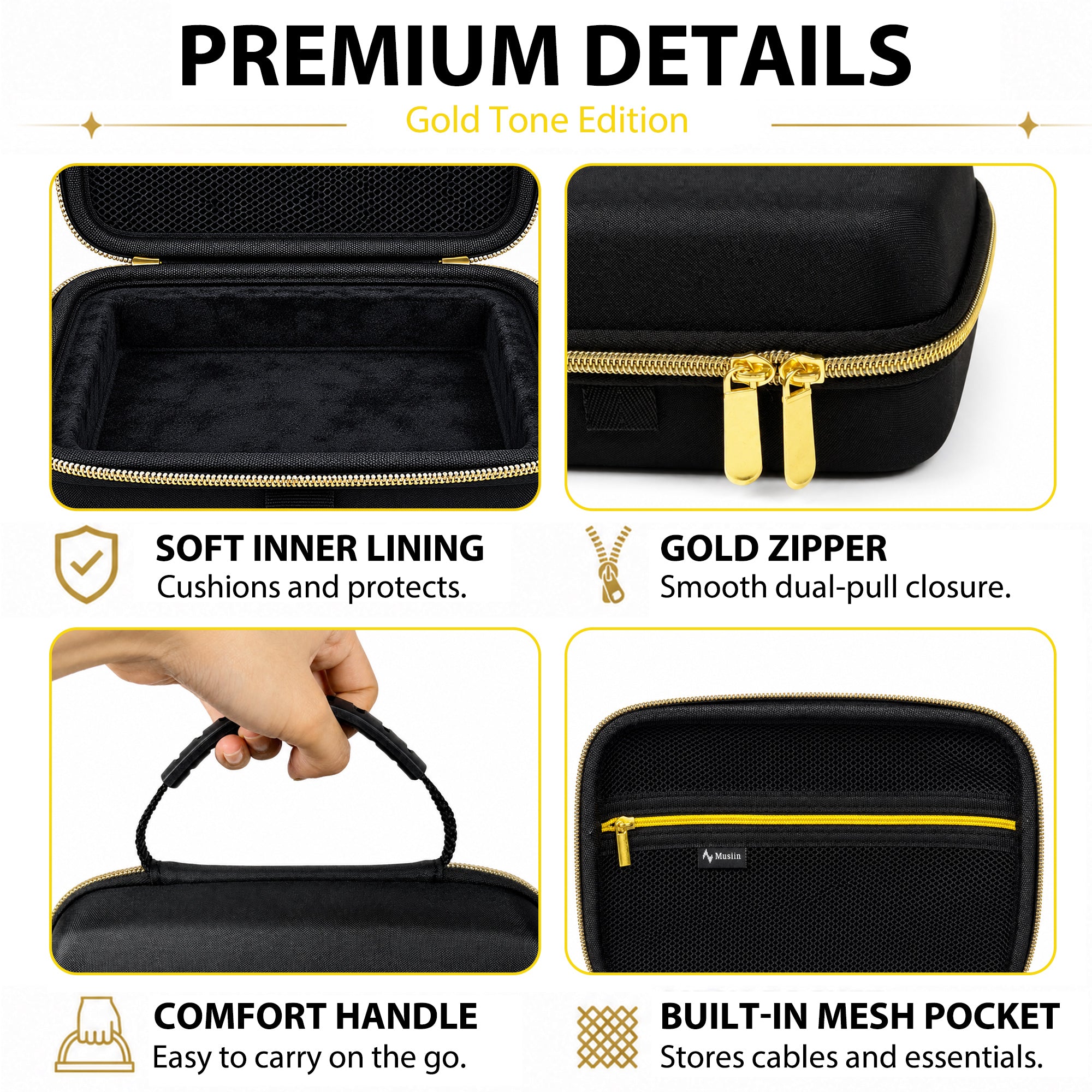 Musiin Custom Guitar Pedal Case Compatible with Neural DSP Nano Cortex