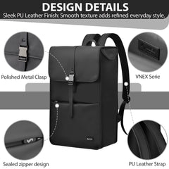 Musiin VNEX Audio Workstatin Backpack Compatible with MPC Live 3/One+,NI Maschine+ MK3,Ableton Push 3, Elektron Tonverk most DAW, Ideal for Home Studio & Live Show cover,Fully Waterproof Commuter Bag
