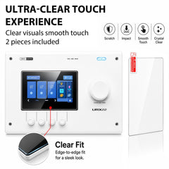Musiin Audio Interface Screen Protector Compatible with Yamaha URX22,URX44V