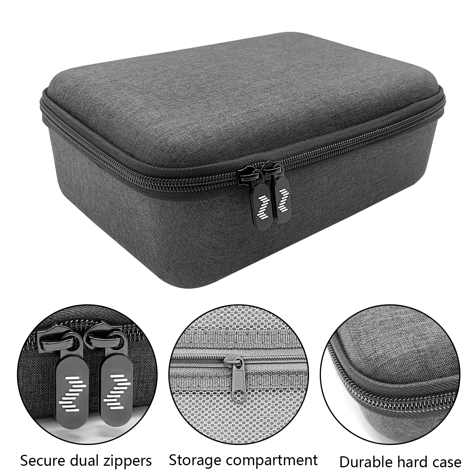 Musiin Hard Shell Case Compatible with SSL2 MKII OTG, SSL 2 or 2+ and SSL2 MKII and 2+ MKII Interface Audio Interface Cover, Protective Travel Case (Grey)