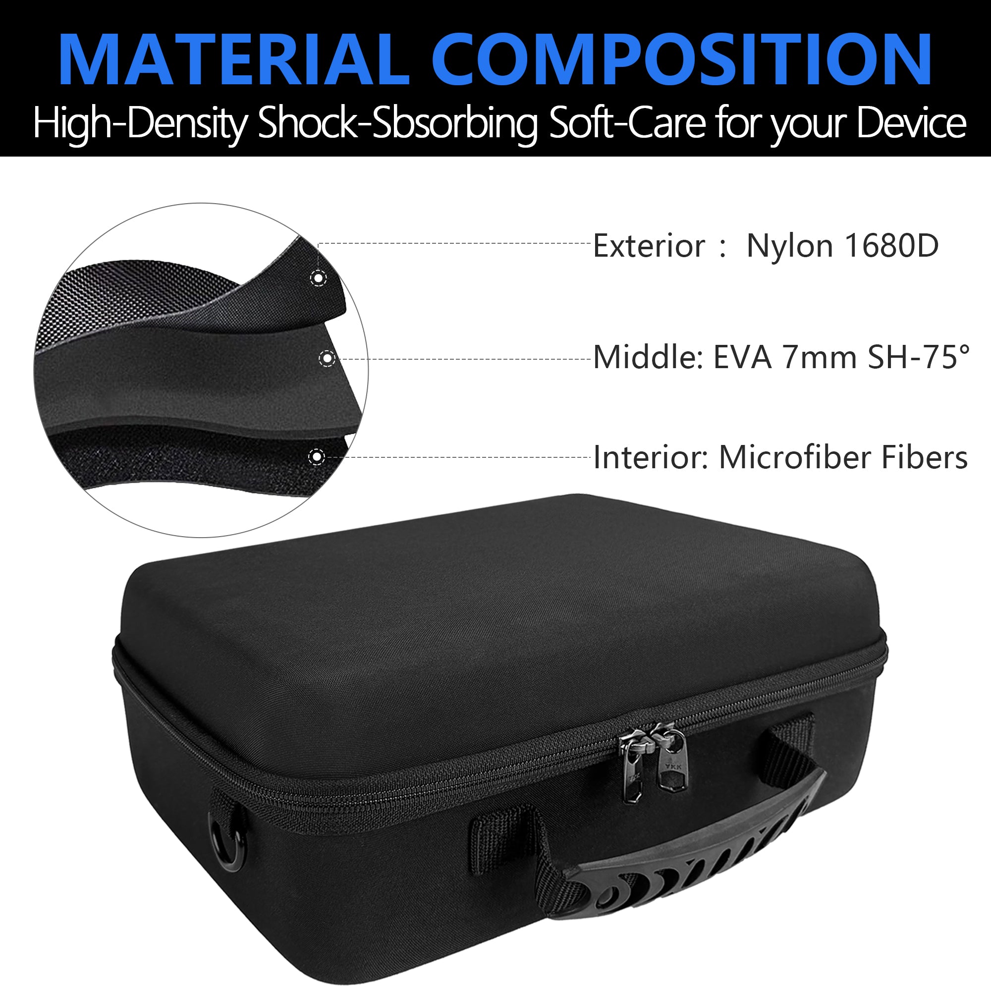 Musiin Audio Interface Case Compatible with Universal Audio Apollo x4 Gen 2 Essentials with Strap UA Apollo x4 Heritage Edition daily protection