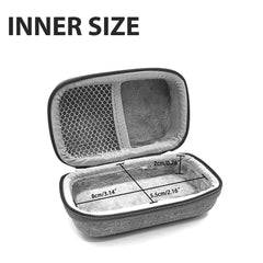 Musiin HardCase for Guitar Tuner, Portable Guitar Tuner Storage cove, Compatible with Snark SN1X, SN5X, St-8, Fender FT-1, FCT-2, Aroma Clip-on, D'Addario, with Pick Holder case (Grey)