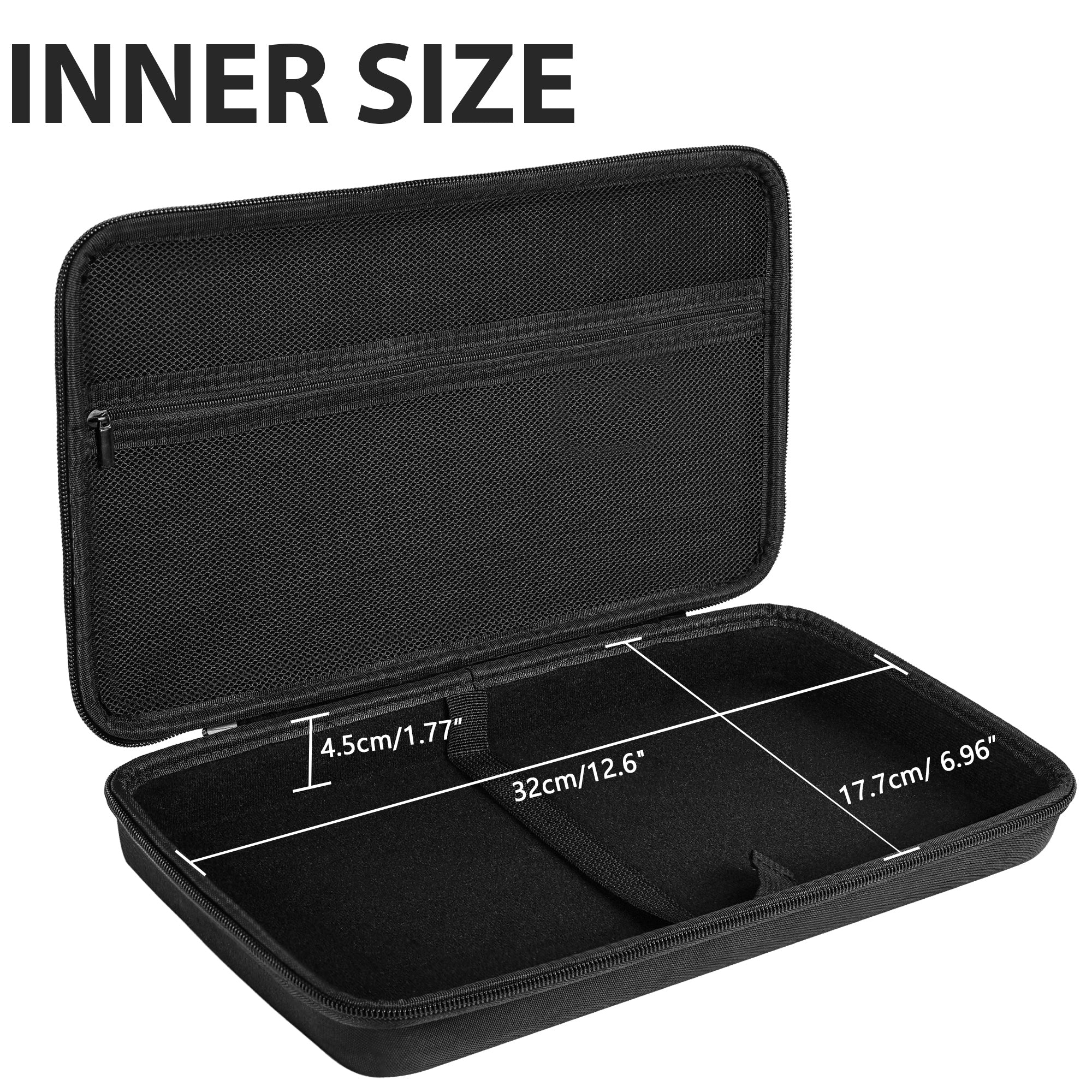 Musiin Premium Velvet Hardshell Travel Case Compatible with Native Instruments Maschine Mikro MK3 case Drum Controller Analog Device cover