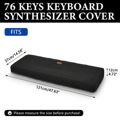 Musiin 73 Key Keyboard Synthesizer Cover Compatible with KORG NAUTILUS 73