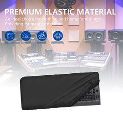 Musiin Synthesizer Dust Cover, Compatible with Roland JD-08, JX-08, JU-06A, JU-06, JP-08, JX-03, DK-01 Premium Chinlon Anti-scratch and dustproof, Soft Touch & Fitted design