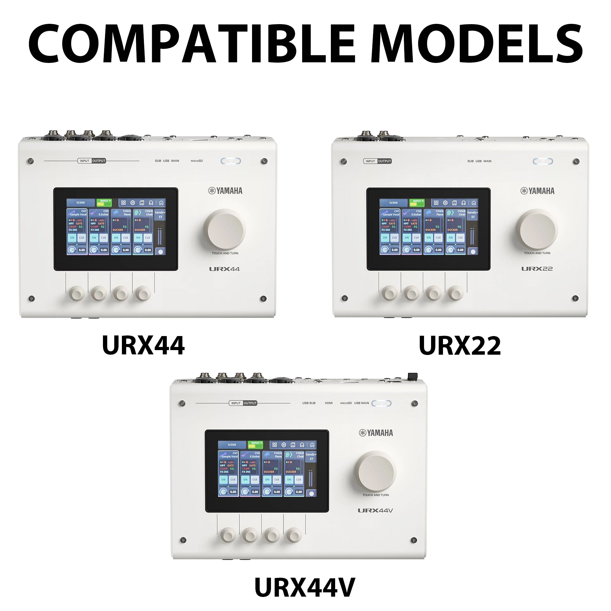 Musiin Audio Interface Screen Protector Compatible with Yamaha URX22,URX44V