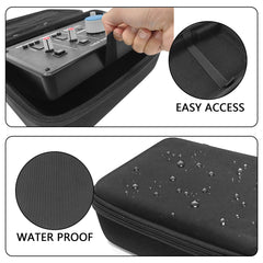 Musiin Hard Shell Case Compatible with SSL2 MKII OTG, SSL 2 or 2+, SSL2 MKII, 2+ MKII and Antelope Zen Quadro, interfaces Audio Interface Cover, Protective Travel Case (Black)