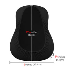 Musiin Premium Guitar Cover for Acoustic and Bass Guitars- Tailored Protection compatible with Fender Gibson Martin Taylor Donner Acoustic Bass Guitars(AG-L)
