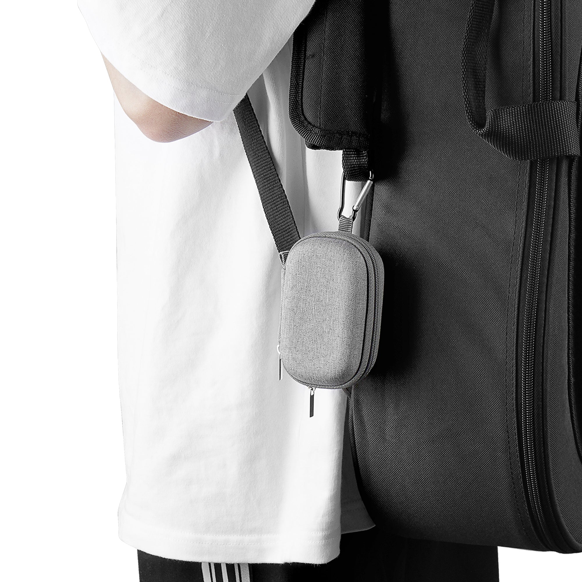 Musiin Custom Guitar Audio Interface Carrying Case Compatible with IK Multimedia iRig HD X, iRig 2, iRig HD 2, Teenage Engineering TX-6, EVA Hard Shell Portable Bag with Mesh Pocket