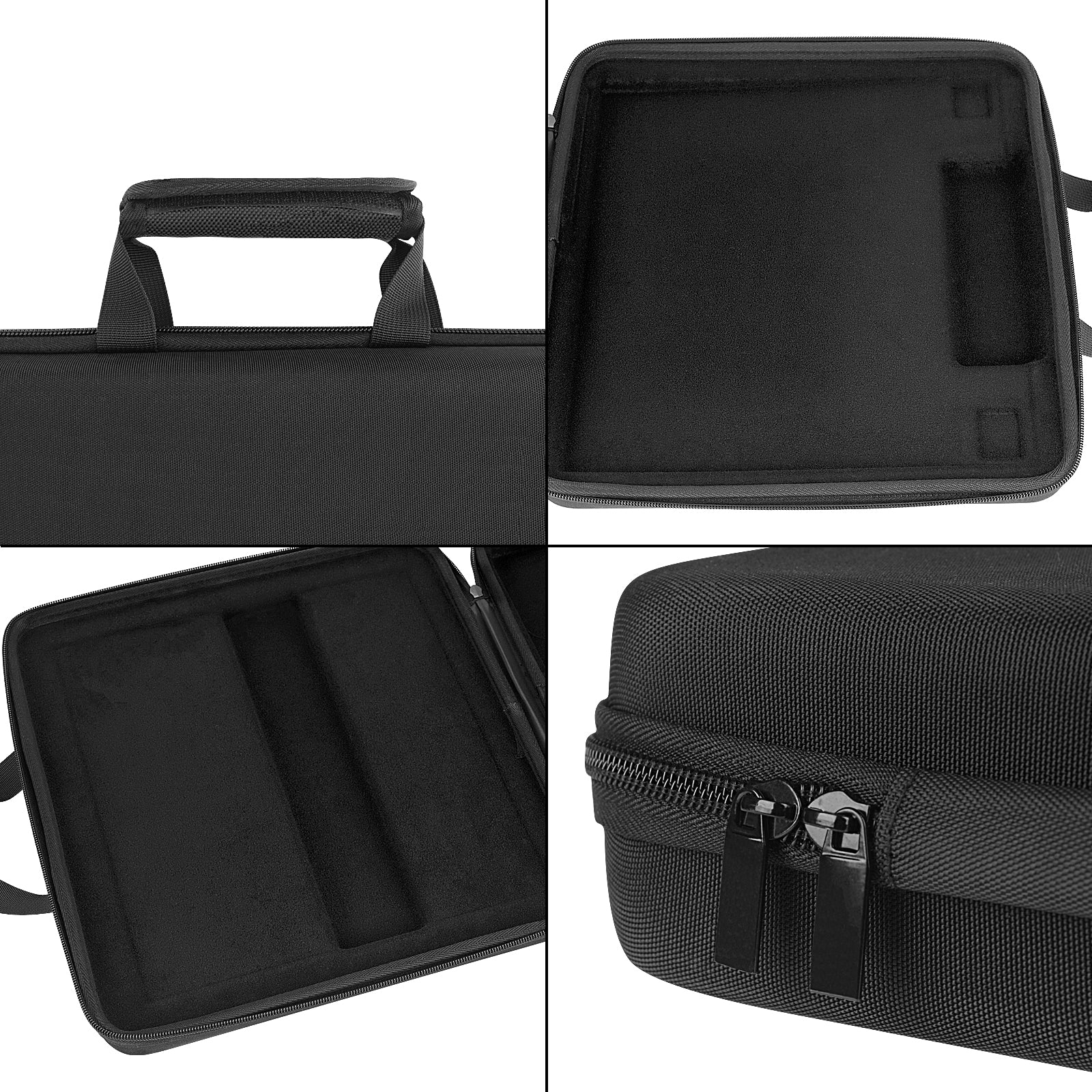 Musiin Premium Velvet Hardshell Case Compatible with Native Instruments Maschine+plus case NI MK3 Cover Drum Controller Analog Device bag with Strap
