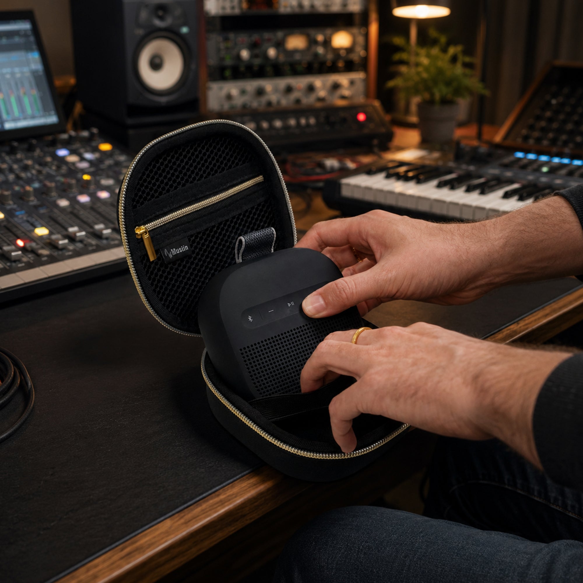 Musiin Premium BT Speaker Case Compatible with Bose SoundLink Micro 2
