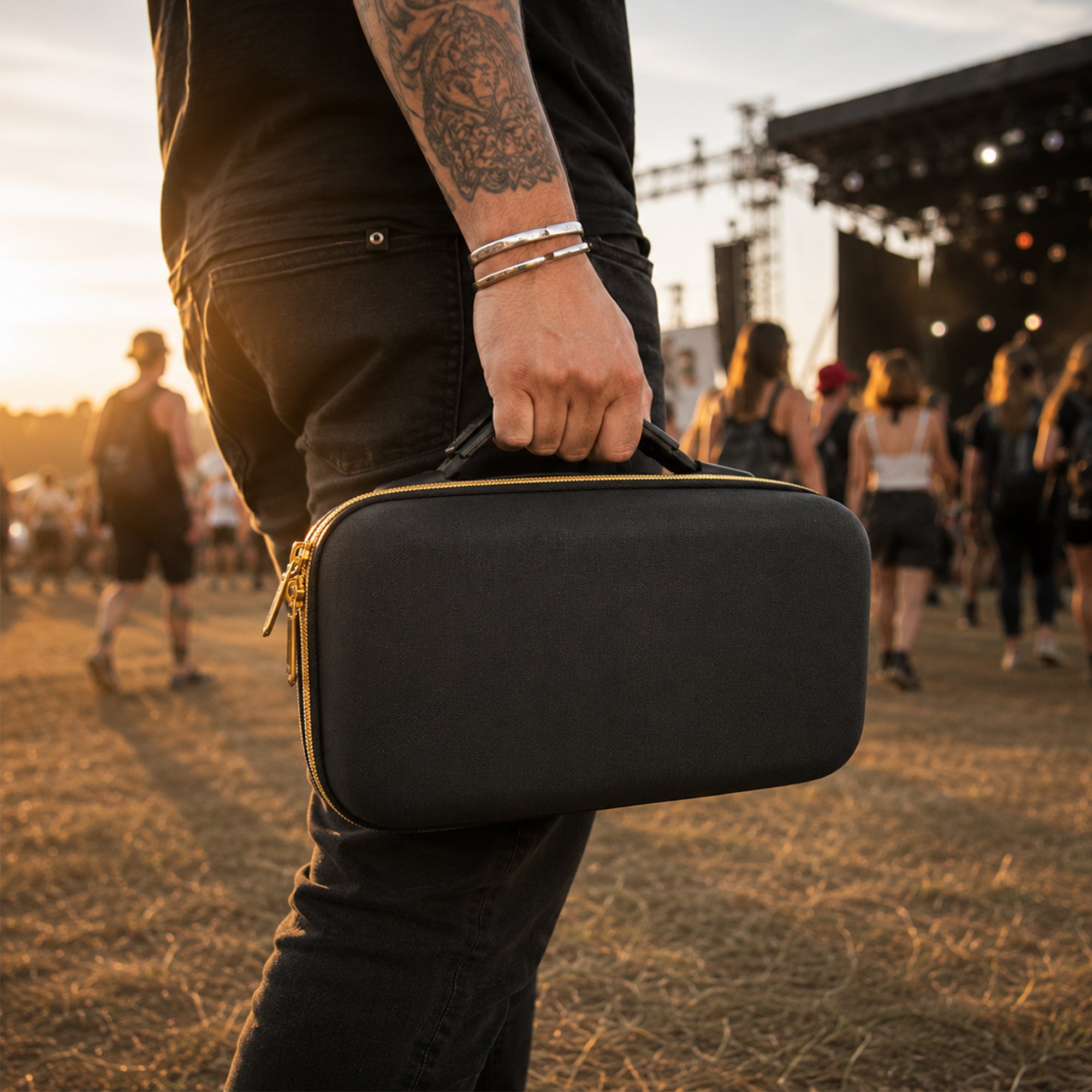 Musiin Guitar Effects Case Compatible with Neural DSP Quad Cortex Mini