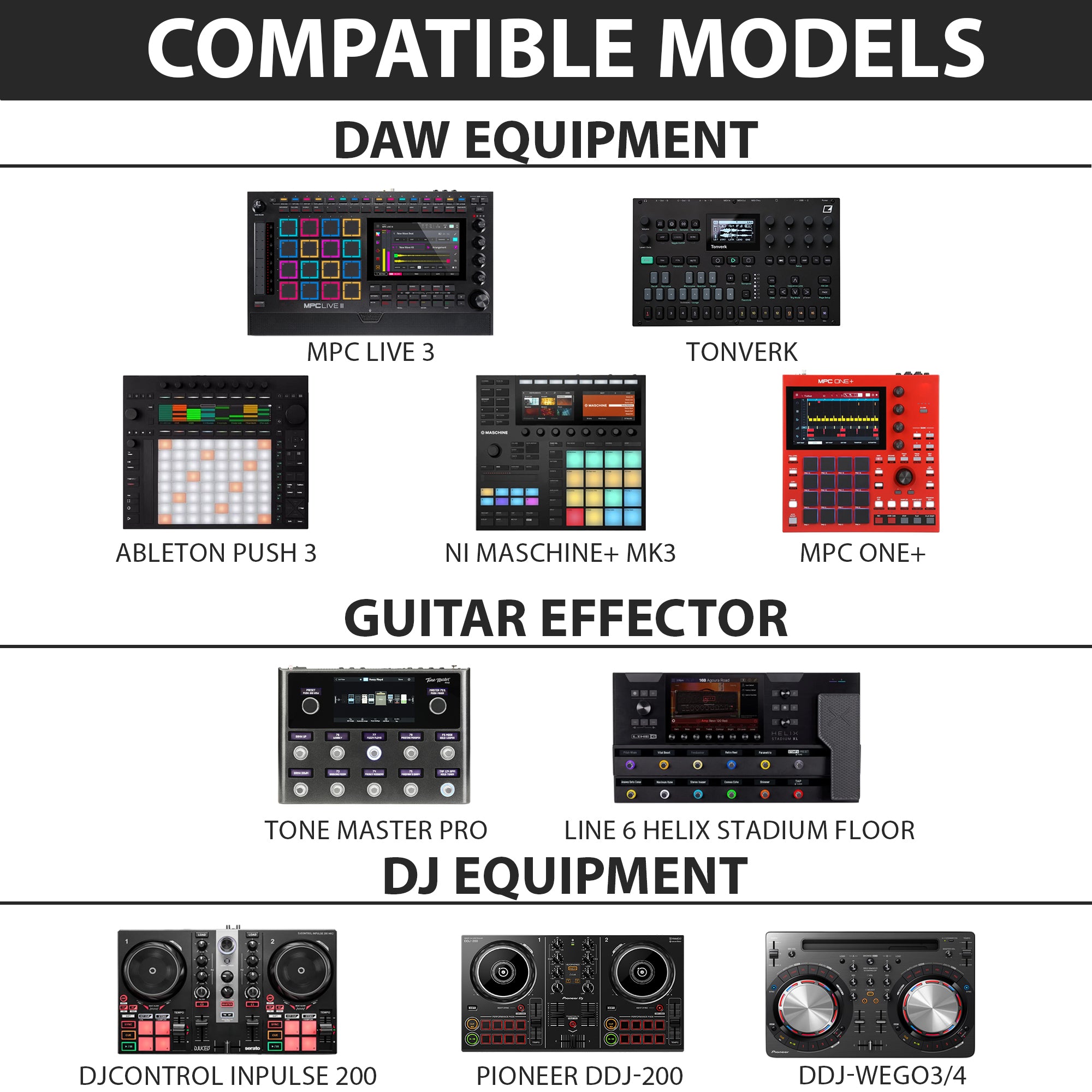 Musiin VNEX Audio Workstatin Backpack Compatible with MPC Live 3/One+,NI Maschine+ MK3,Ableton Push 3, Elektron Tonverk most DAW, Ideal for Home Studio & Live Show cover,Fully Waterproof Commuter Bag