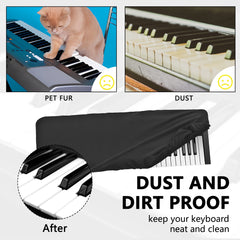 Musiin 49 Key Piano Keyboard Cover Compatible with NI A49,Roland A-500PRO