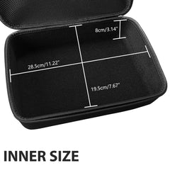 Musiin Audio Samplers Case Compatible with Roland SP-404MKII, SP-404A, SP-404SX, SP-404, Smooth Dual Zippers, Spacious Top Mesh Pocket for Accessories,Soft and Comfortable Handle,Make travel easier