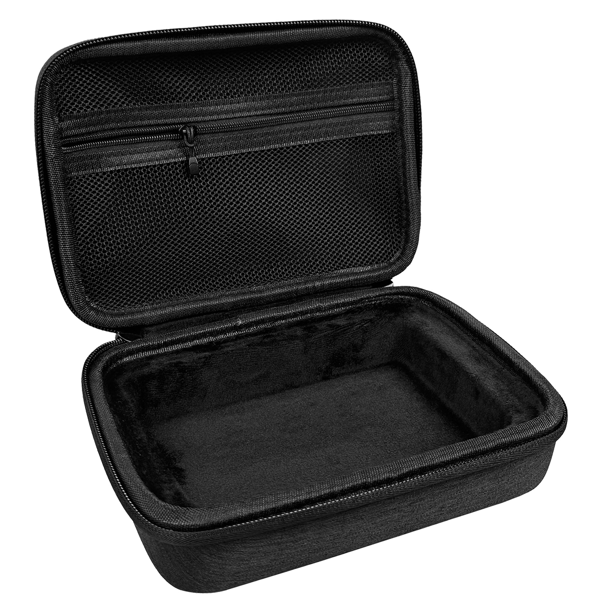 Musiin Audio Interface Hard Case Compatible with Focusrite Scarlett Solo 4th Gen, EVA Portable Bag with Soft Lining, Mesh Pocket, Dual Zipper, and Silicone Handle for Studio, Travel, and Gig Use
