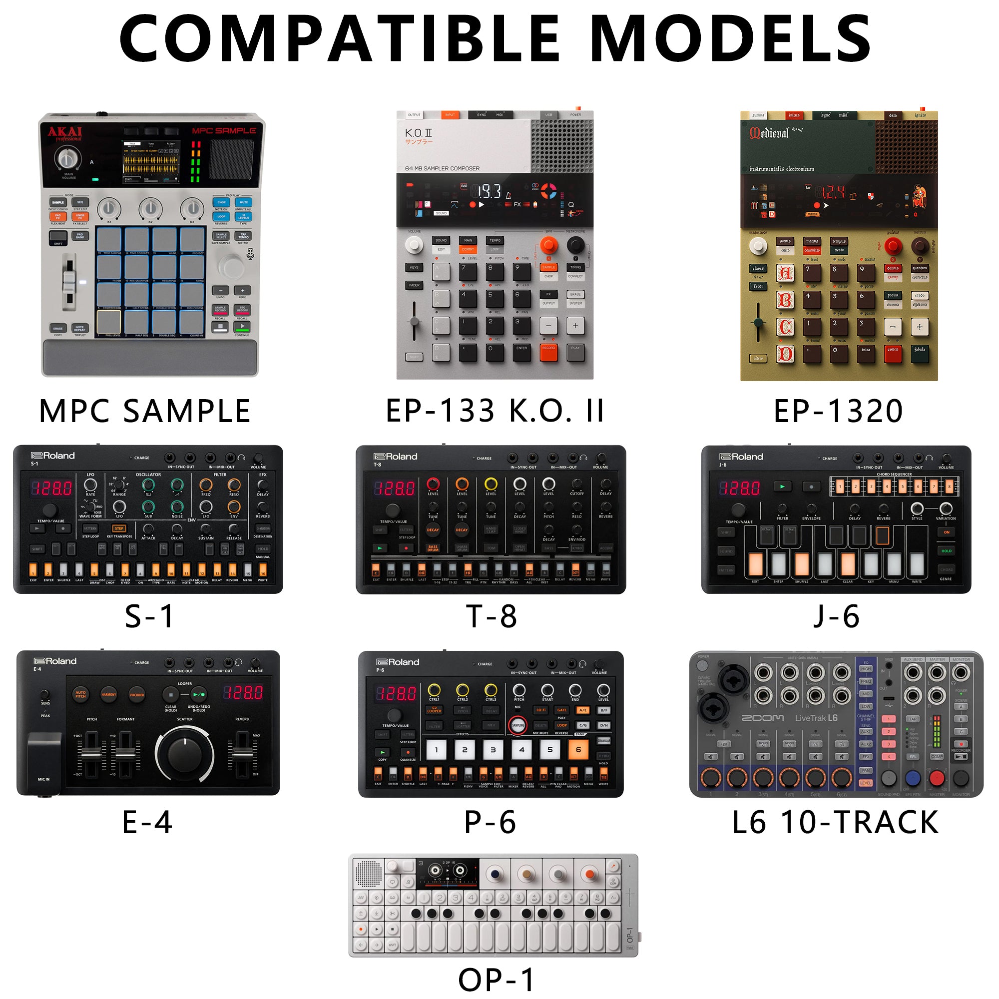 Musiin VNEX Series Audio Sampler Synth commute Bag Compatible with Akai MPC Sample/Teenage Engineering OP-1 EP-133, Portable Sling Waterproof Bag with Multi-Compartments for Travel, Live Performance
