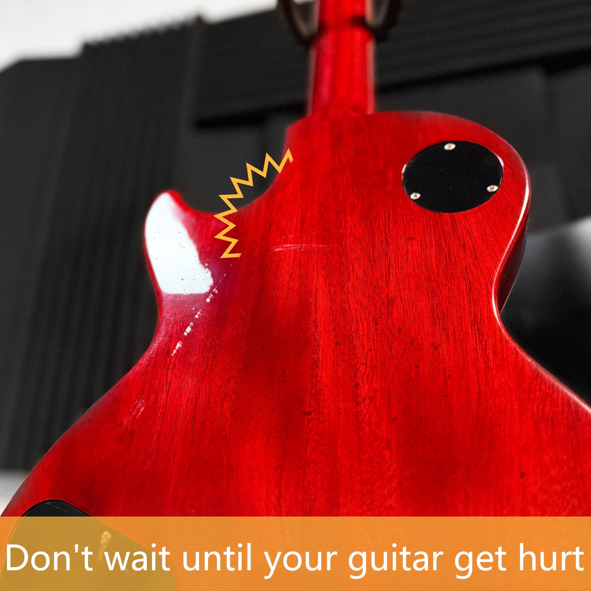 Musiin Premium Guitar Dust Cover Compatible with Gibson Fender Donner Electric Guitar, Luxury Chinlon Anti-dust & Scratch-proof, Smooth Touch & Custom Fit(GG-M)