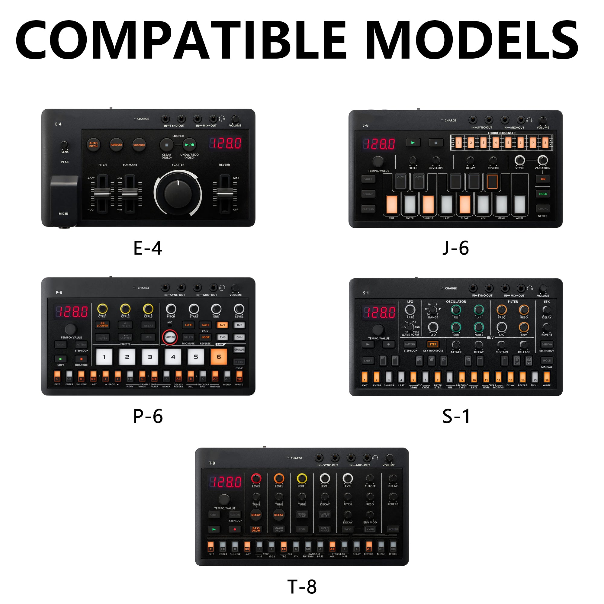 Musiin Audio Interface Case, Compatible with Focusrite Scarlett 2i2 4th Gen, Roland AIRA Compact P-6, Fourth Generation Audio Interface Cover, Velvet Interior