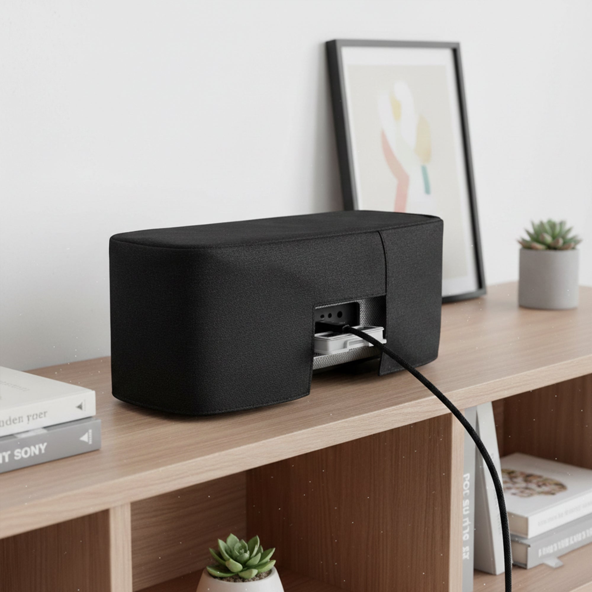 Musiin Premium Portable Bluetooth Speaker Cover Compatible with Sony ULT FIELD 5, Splash-Proof Material, Portable and Foldable, Fit Design for Home Studio and Outdoor Use.