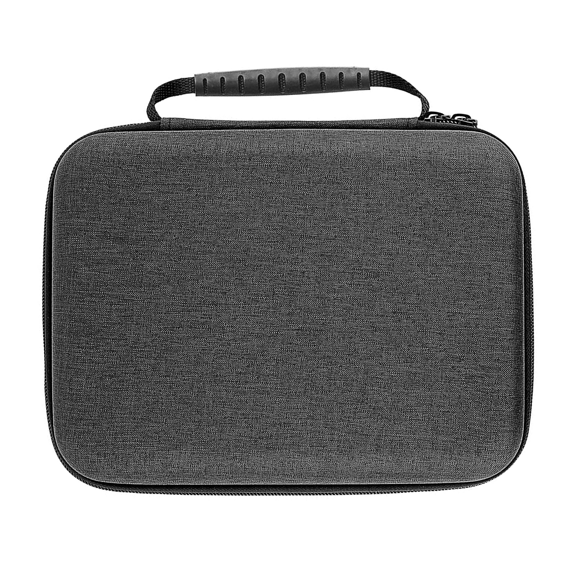 Musiin Premium Velvet Interior HardCase Compatible with Zoom G1X Four(Grey)