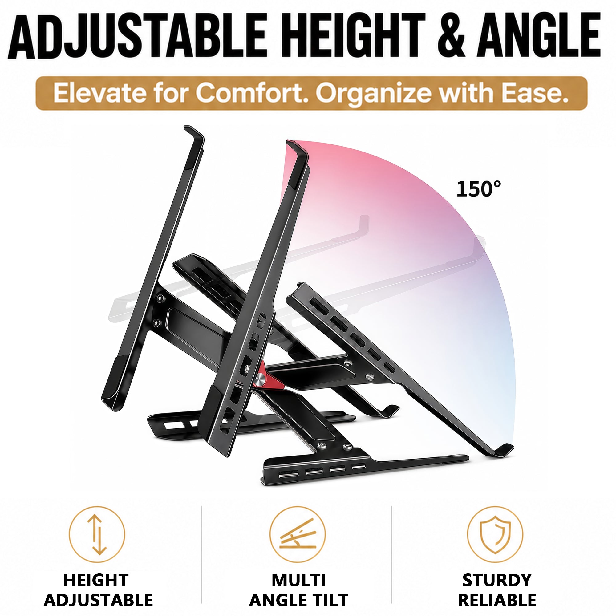 Musiin Audio Device Stand Compatible with Akai MPC Live III, MPK mini IV