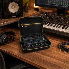 Musiin Analog Synthesizer Case Compatible with Behringer UB-Xa Mini,D-Mini