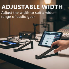 Musiin Audio Interface Stand compatible with SSL2+ MK2,ID14 MK2,Apollo X4
