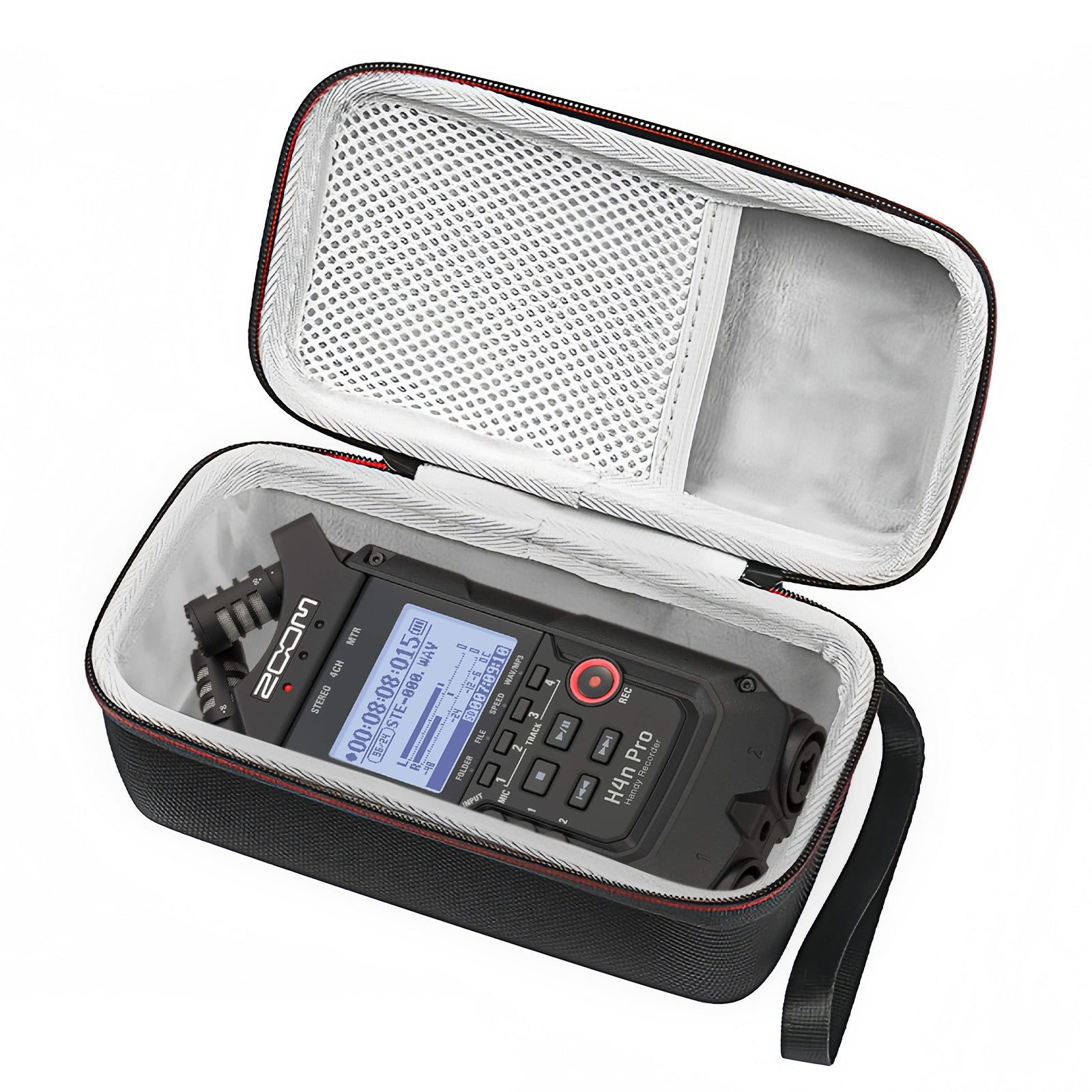 Musiin Digital Recorder Case Compatible with Storage H4N Pro Portable Handheld Digital Mixer Hard Shell Case (Black)
