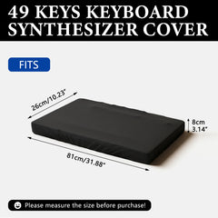 Musiin 49 Key Piano Keyboard Cover Compatible with Nord Synthesizer Lead A1