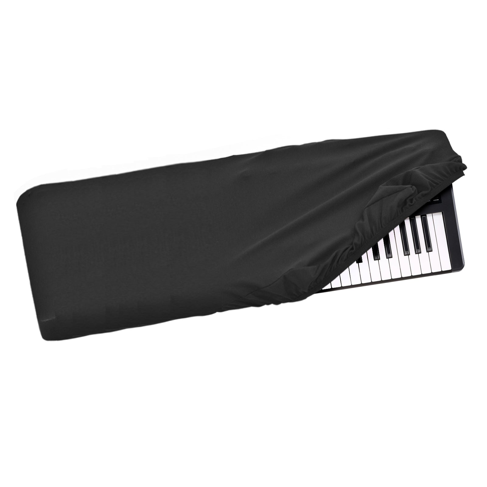 Specialized Black Dust Cover for Roland Synthesizer FANTOM-07, crafted from high-quality four-way stretch Chinlon elastic material, is specifically designed for your Roland synthesizer FANTOM-07, ser