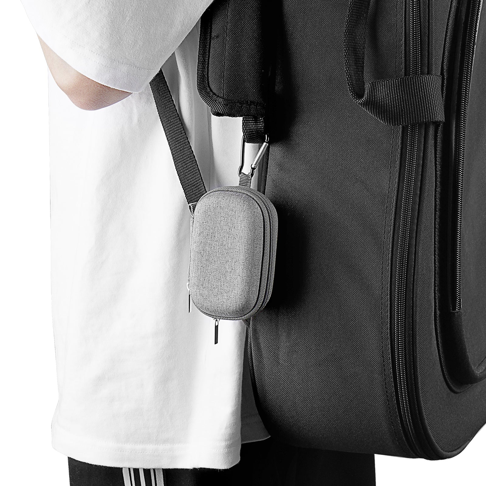 Musiin Compact In-Ear Monitor Earphone Case Compatible with MDREX15AP,YINYOO CCZ Melody,SE215-CL,KZ ZS10 Pro,MEE Audio M6 for Audio Stage and Studio