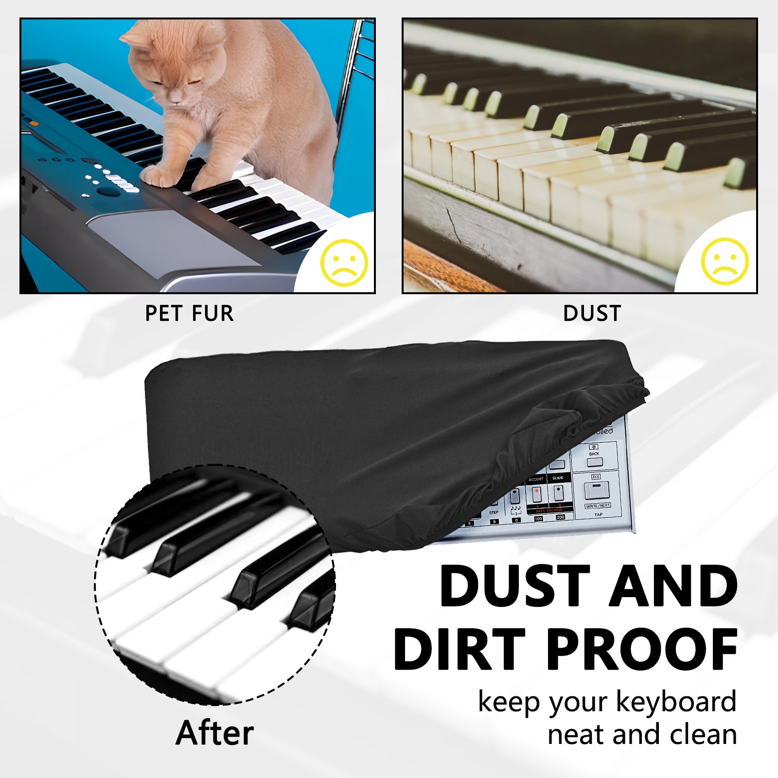 Musiin Premium Drumatix Cover Compatible with Roland TR-06/08/09