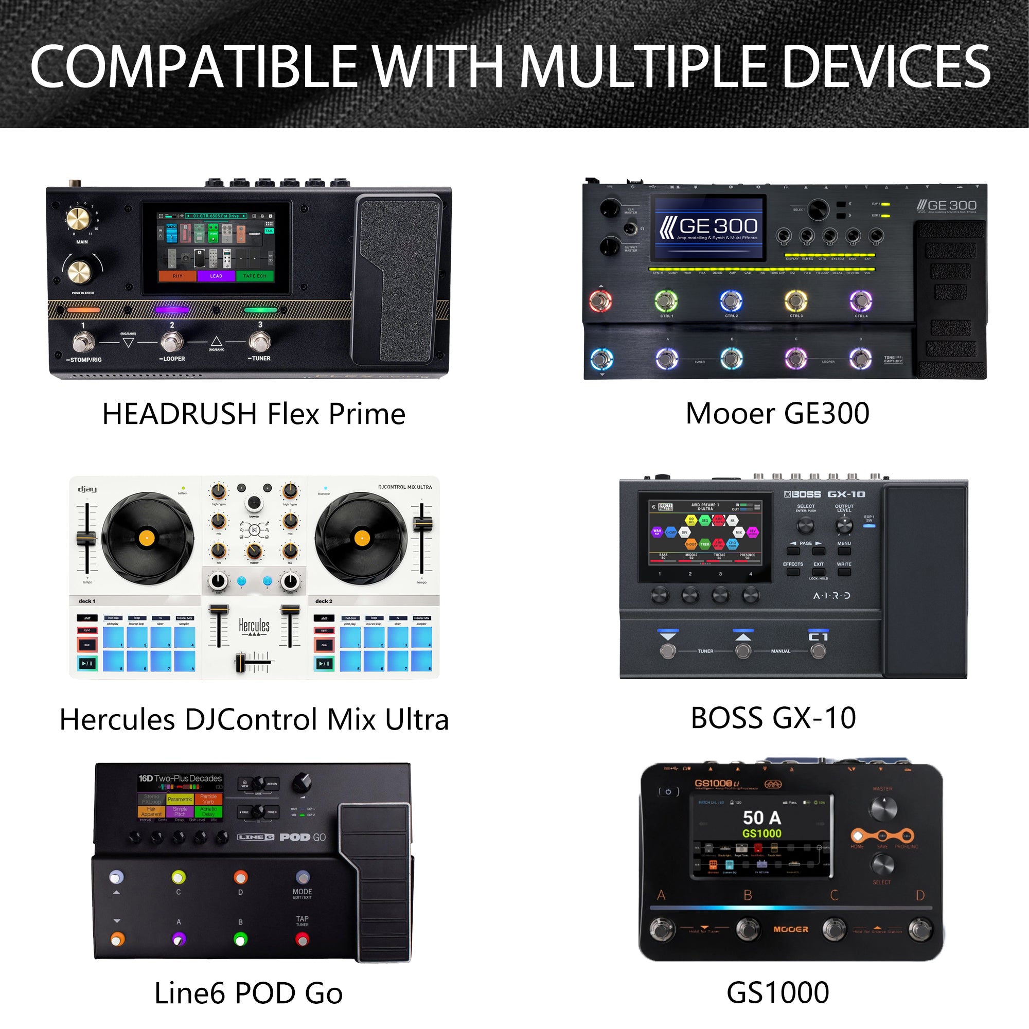 Musiin Audio Device Commute Bag Compatible with Boss GX-10,Akai Mini IV