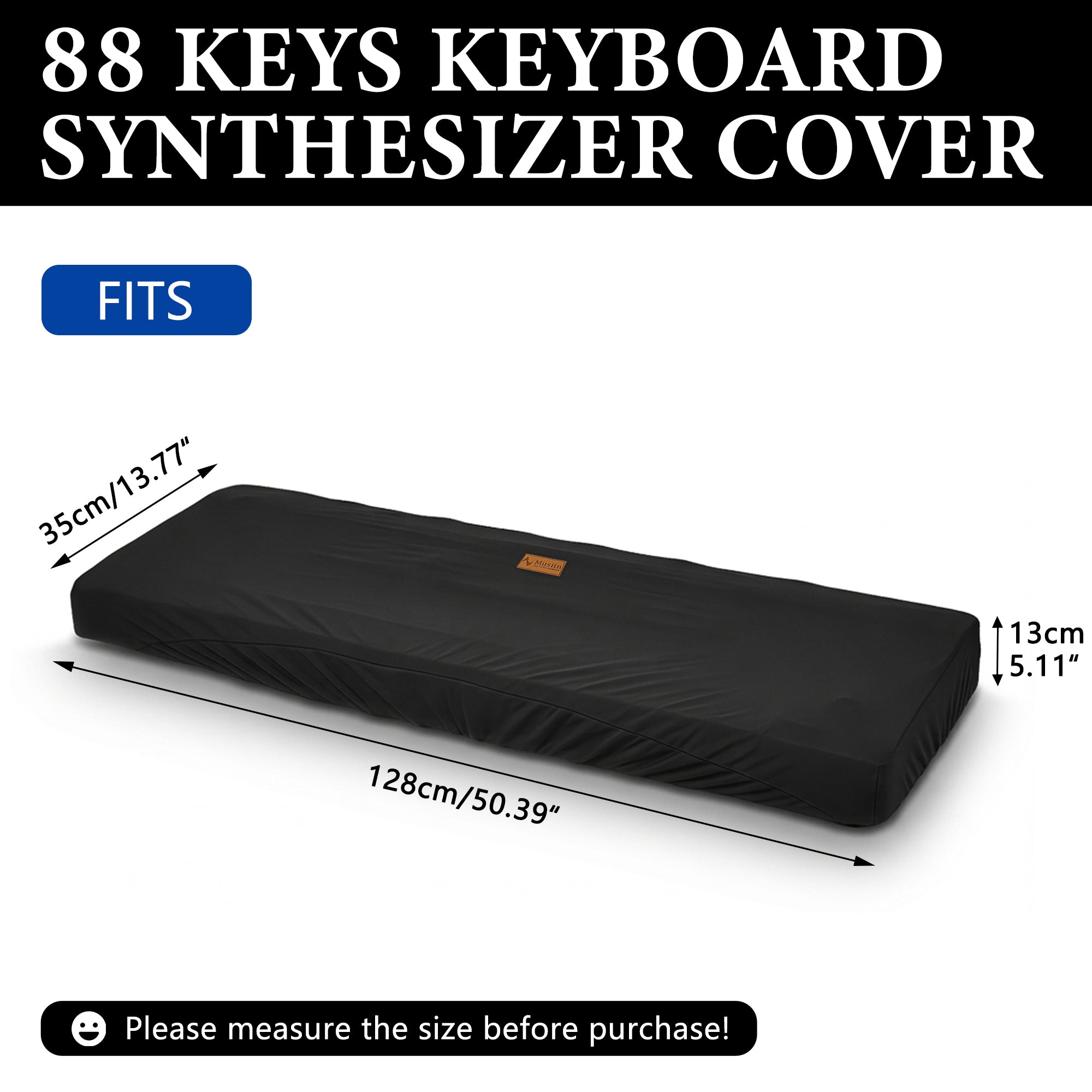 Musiin 88 Key Piano Keyboard Cover Compatible with Nord Grand2