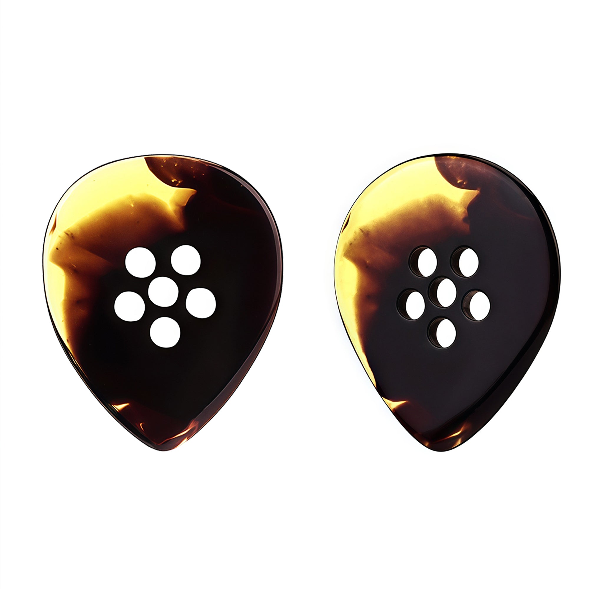 Musiin Premium Hand-Made Blade Style Guitar Pick – Thick Tone Pick Set for Electric, Rock Jazz & Blues – Rich Full Sound for Precise Strumming & Lead Playing